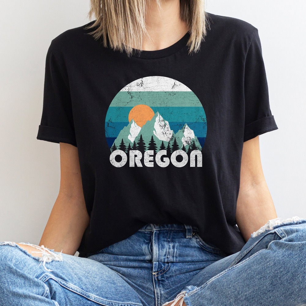 Oregon T-shirt, Retro Oregon Shirt, Oregon Tee, Oregon Vacation Shirt